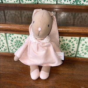 Munequitas Bunny Rabbit plush in a dress